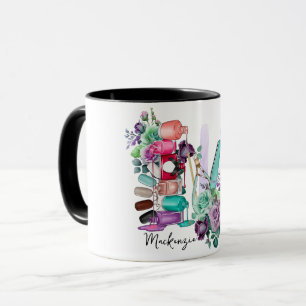 Personalised Nail Tech Mug