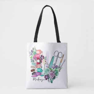 Personalised Nail Tech Tote Bag