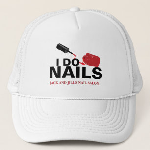 Personalised Nail Technician Trucker Hat