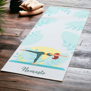 Personalised Namaste Design - Custom Fitness &  Yoga Mat