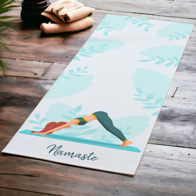 Personalised Namaste Design - Custom Fitness &  Yoga Mat (Creator Uploaded)