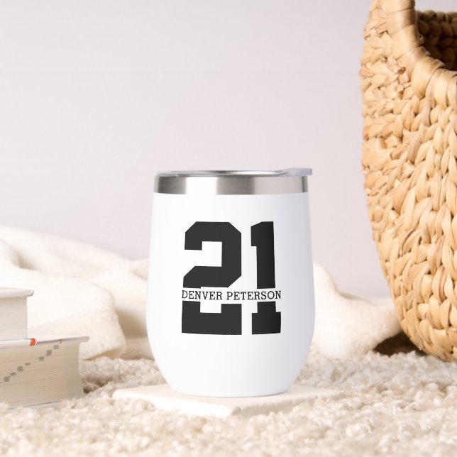 Personalised Name 21st Birthday Modern  (Living Room)