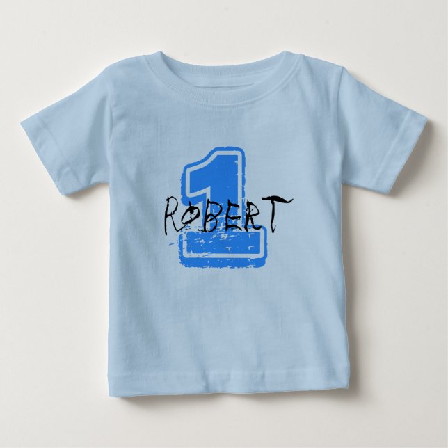 Personalised Name and Age Tshirt (Front)
