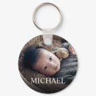 Personalised Name And Baby Photo Keepsake