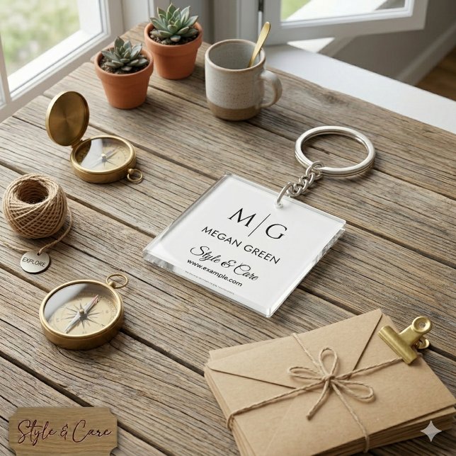Personalised Name and Brand Stylish Custom Key Ring (Personalized Name and Brand Stylish Custom Keychain)