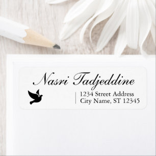 Personalised Name and Clear Custom Return Address