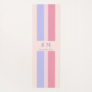 Personalised name and initial   yoga mat
