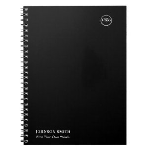 Personalised Name and Logo Notebook