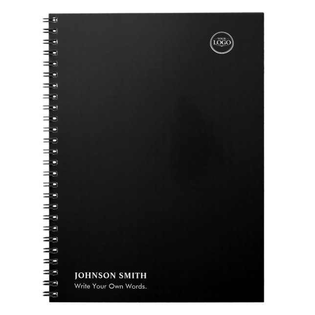 Personalised Name and Logo Notebook (Front)