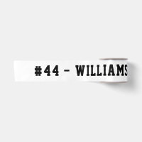 Personalised Name and Number Homecoming