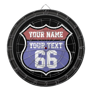 Personalised Name and Number Road Sign Dartboard