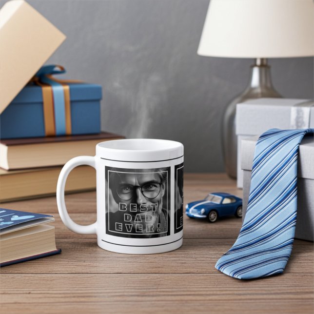 Personalised Name and Photo Father's Day Coffee Mug (Creator Uploaded)