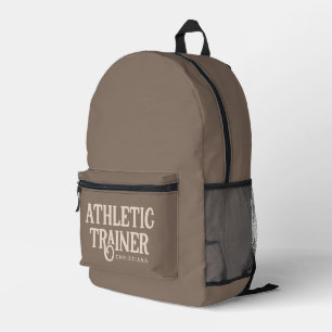 Personalised Name Athletic Trainer Printed Backpack