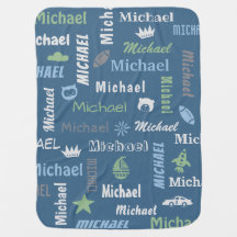 Personalised name baby boy