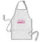 Personalised name baking apron for women