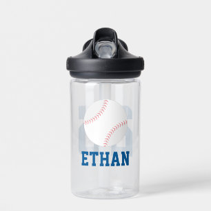 Personalised Name Baseball Jersey  Water Bottle