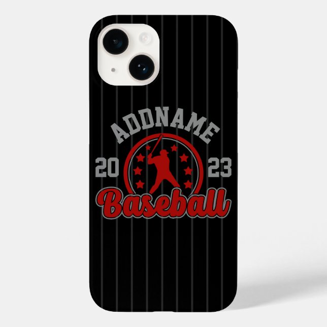 Personalised NAME Baseball Team Player Game Case-Mate iPhone Case (Back)