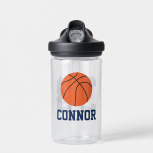 Personalised Name Basketball Jersey Water Bottle