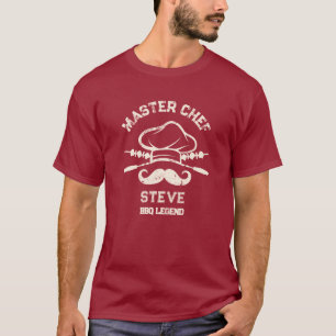 Personalised Name BBQ Legend T-Shirt