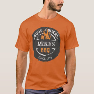 Personalised Name BBQ T-Shirt