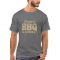 Personalised name BBQ t shirt for men | Brown