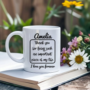 Personalised Name Birthday Gift Idea Funny Quote Coffee Mug