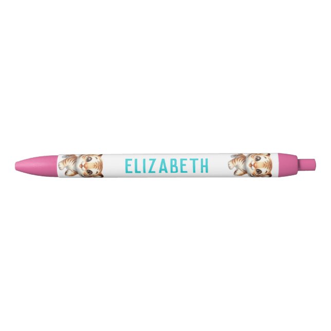 Personalised name black ink pen (Front)