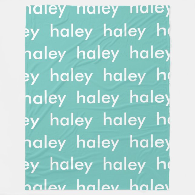 Personalised Name Blanket for Kids (Front)