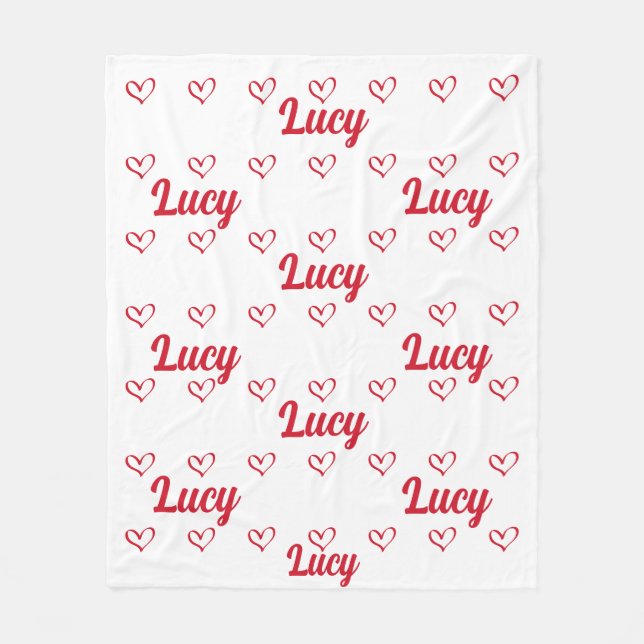 Personalised Name Blanket for Your Daughter (Front)