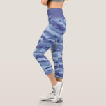 Personalised Name Blue Camouflage Pattern Capri Leggings<br><div class="desc">Personalised Name Blue Camouflage Pattern Capri Leggings features a modern blue camouflage pattern with your personalised name and heart on the waistband Created by Evco Studio www.zazzle.com/store/evcostudio #fashion #leggings #clothing #fashionable #fitness #fitnessclothing #fitnessapparel #apparel #fun #gifts #sports #style #stylish #trendy #trending #personalizedgifts #personalised #personalizedclothing</div>