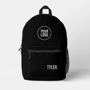 Personalised Name Business Logo Merch Printed Backpack