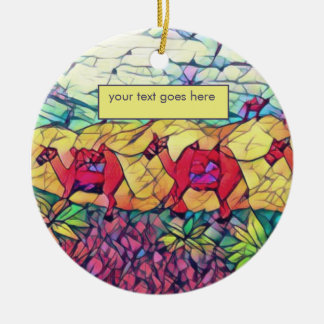 Personalised Name | Camels Gifts Three Wise Men Ceramic Tree Decoration