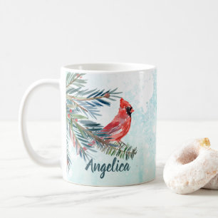 Personalised Name Cardinal Gift Mug