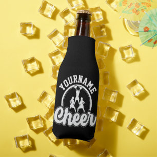 Personalised NAME Cheer Team Varsity Cheerleader Bottle Cooler