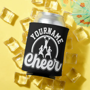Personalised NAME Cheer Team Varsity Cheerleader Can Cooler