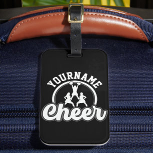 Personalised NAME Cheer Team Varsity Cheerleader Luggage Tag