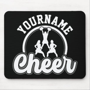 Personalised NAME Cheer Team Varsity Cheerleader Mouse Mat