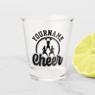 Personalised NAME Cheer Team Varsity Cheerleader Shot Glass
