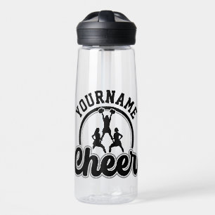 Personalised NAME Cheer Team Varsity Cheerleader Water Bottle