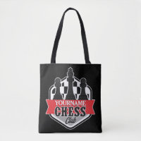 Personalised NAME Chess Player Club Checkmate