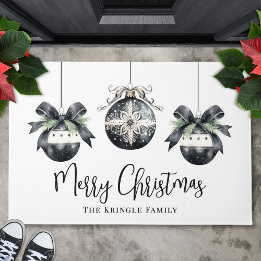 Personalised Name Christmas Doormat