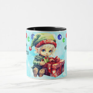 Personalised name Christmas Mug