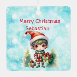 Personalised name Christmas ornament