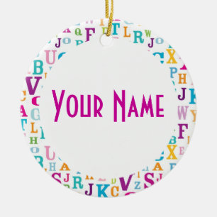 Personalised Name Christmas Ornament Gift Keepsake
