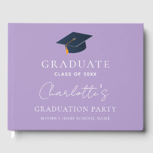 Personalised Name & Class of 2026 Graduation Guest Book