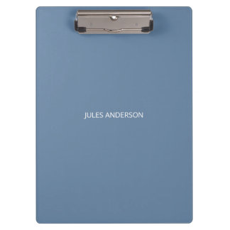 Personalised Name Clipboard