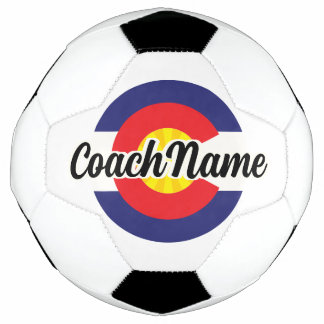 Personalised Name Cool Colorado Design Football