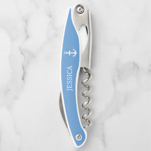 Personalised Name Corkscrew Elegant Wine Opener