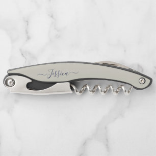 Personalised Name Corkscrew Elegant Wine Opener