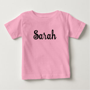 Personalised Name - Create Your Own Baby T-Shirt
